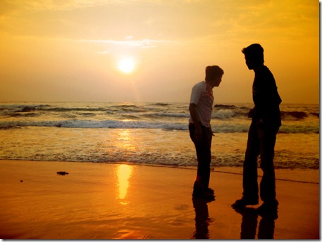 beach friends